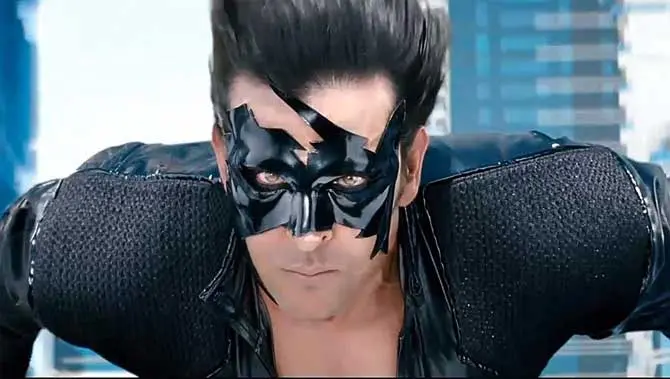 Hrithik Roshan in the movie Krish