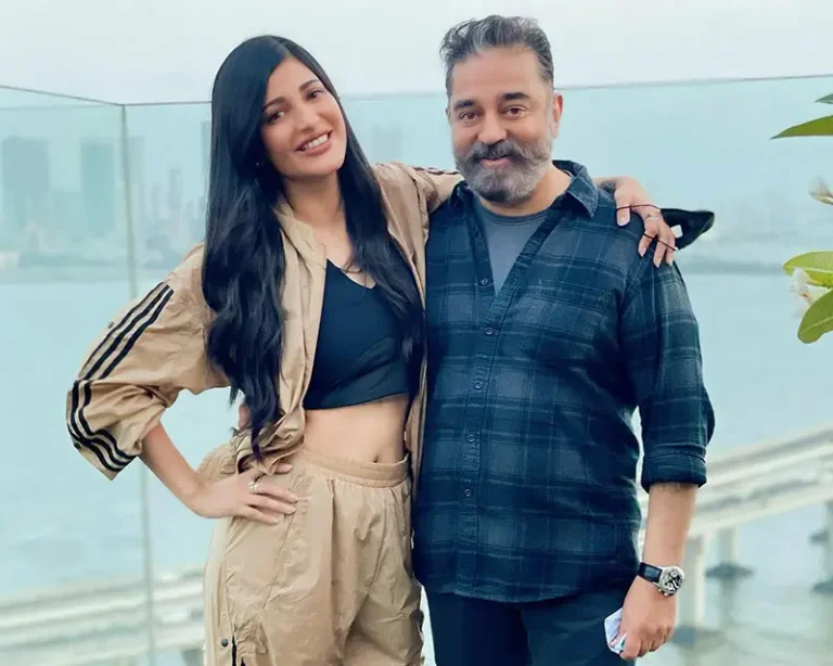 Shruti Haasan with her father