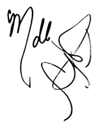 Milla Jovovich Autograph