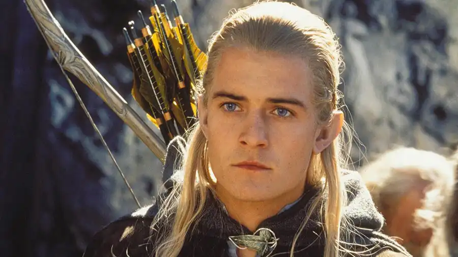 Orlando Bloom in the movie The Lord of the Rings