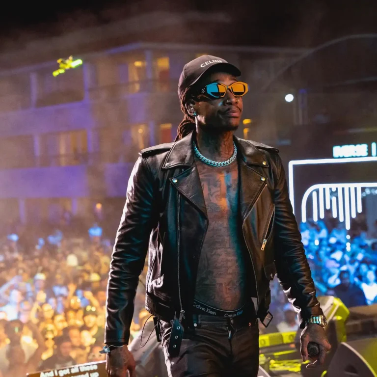 Wiz Khalifa Stage Performance
